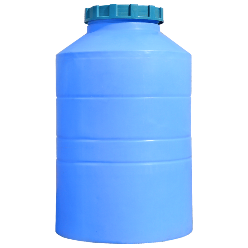 Бочка 300 л вертикальна ВО ПБ блакитна Пласт бак